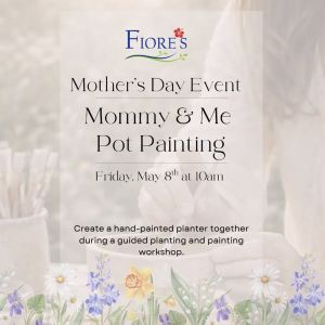 05/08 Mommy & Me Paint a Pot Event