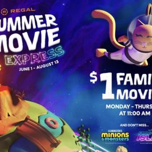 Regal Cinemas Summer Movie Express