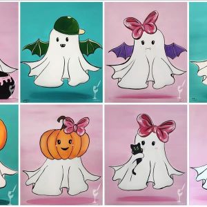 09/05  Painting with a Twist Port Charlotte Halloween Cuties